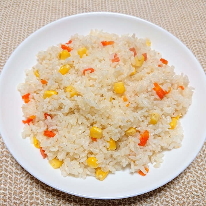 簡単☆コーンの中華風ピラフ